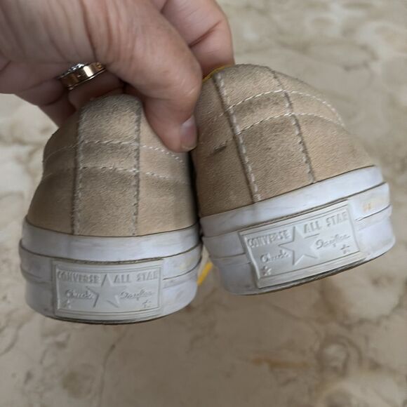 Converse One Star Low 'Beige Yellow' Suede Leather - Picture 10 of 13